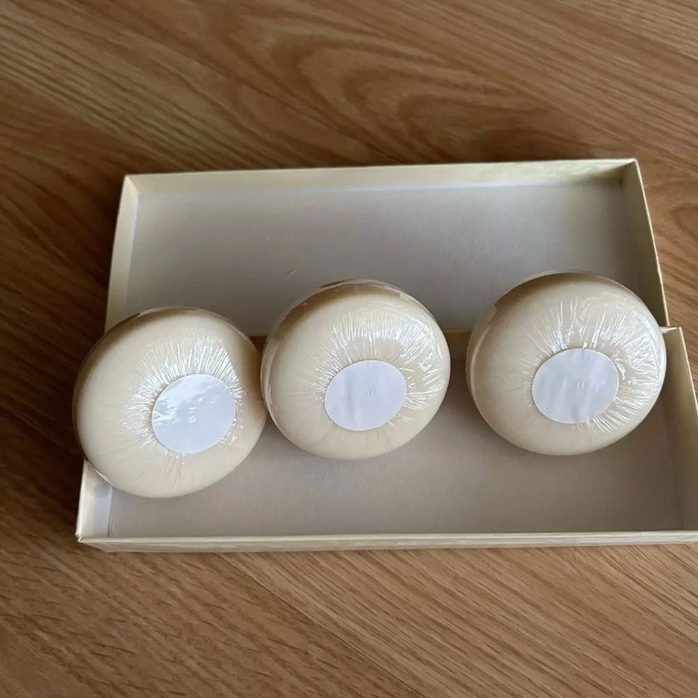 NEW Savon de Luxe Pom Cannelle Paris Passion Bar Soaps 3 Piece Set